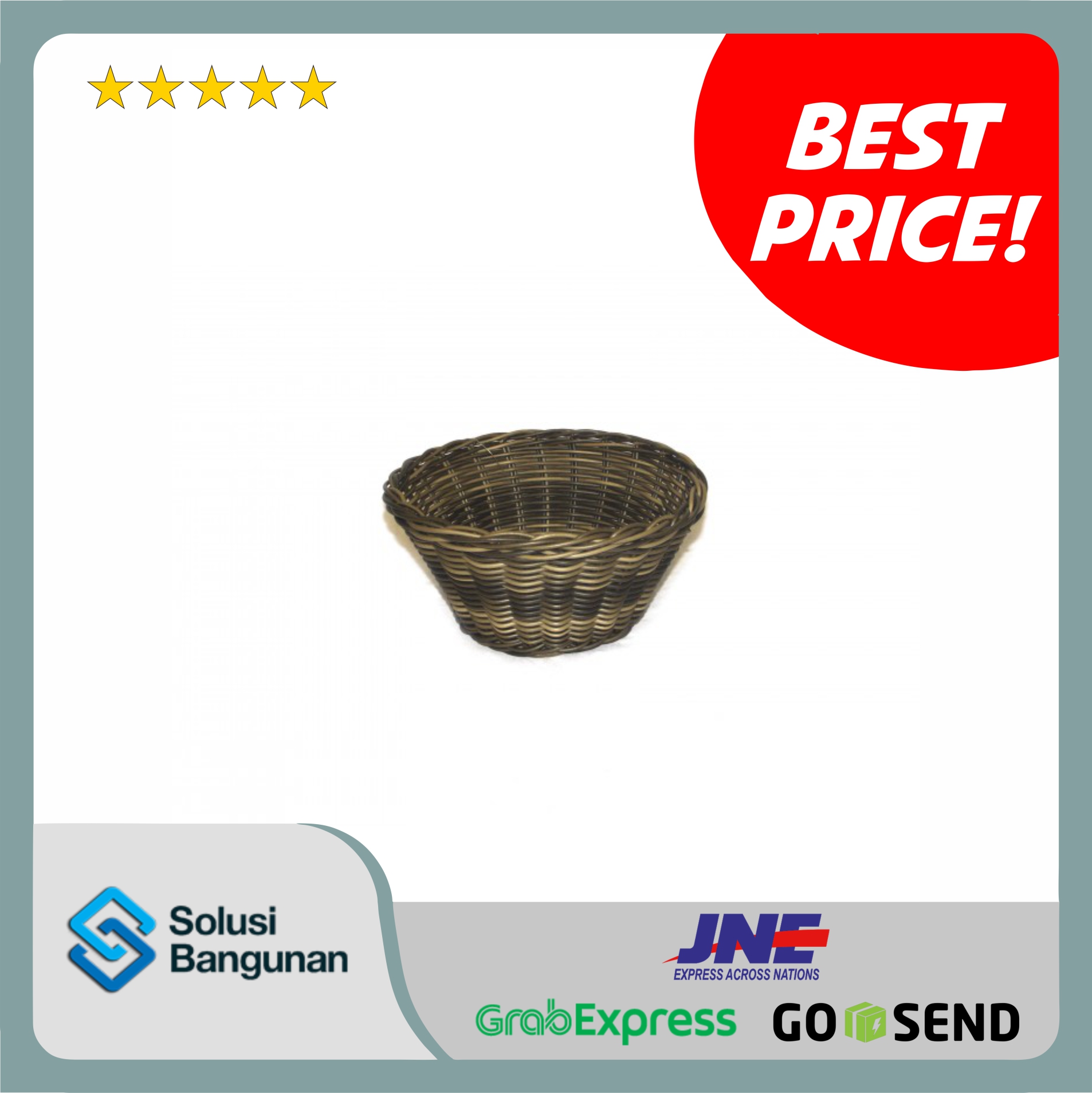 H141A2B - HC Palm Round Basket