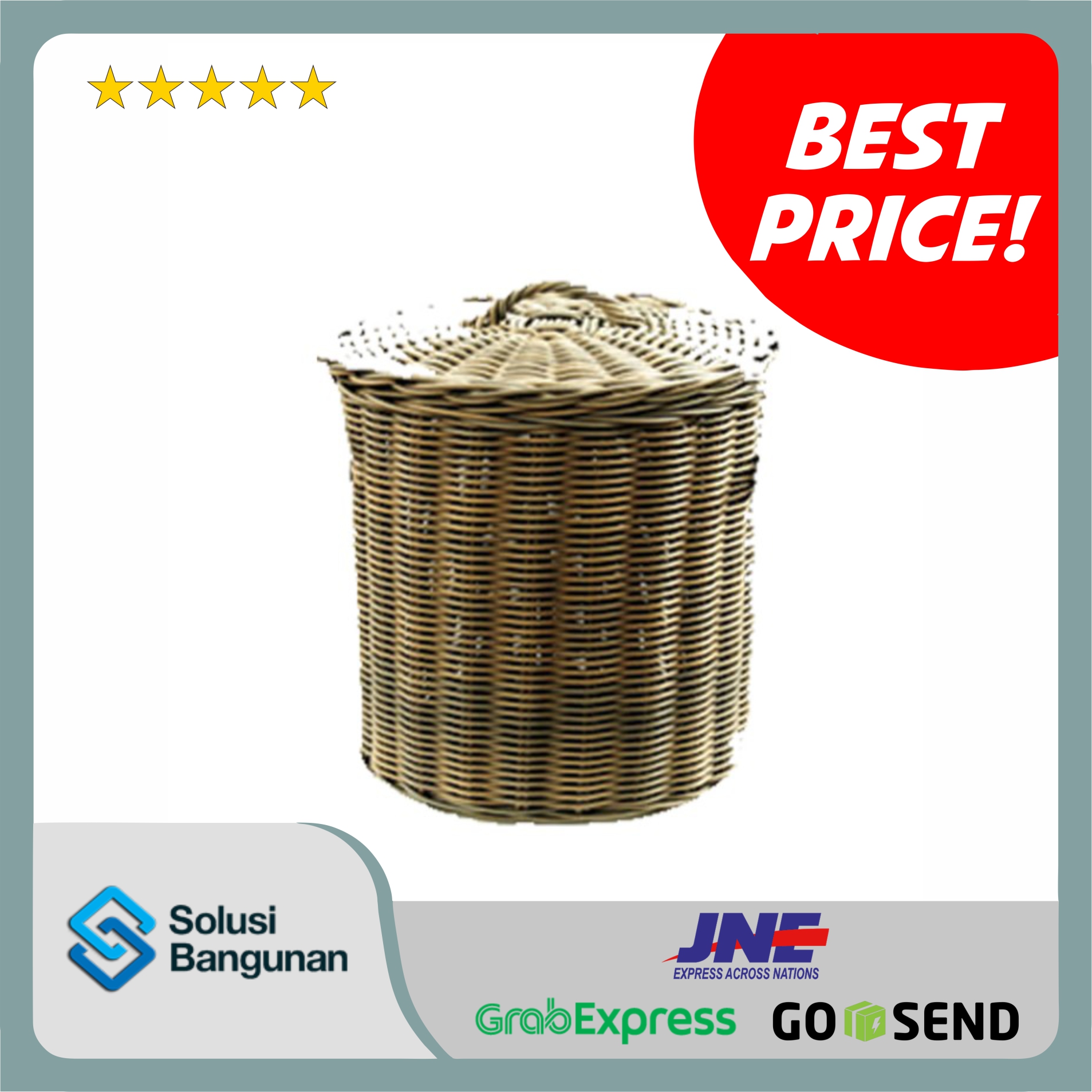 H347A5 - HC Hospitality Bath Canister Kubu