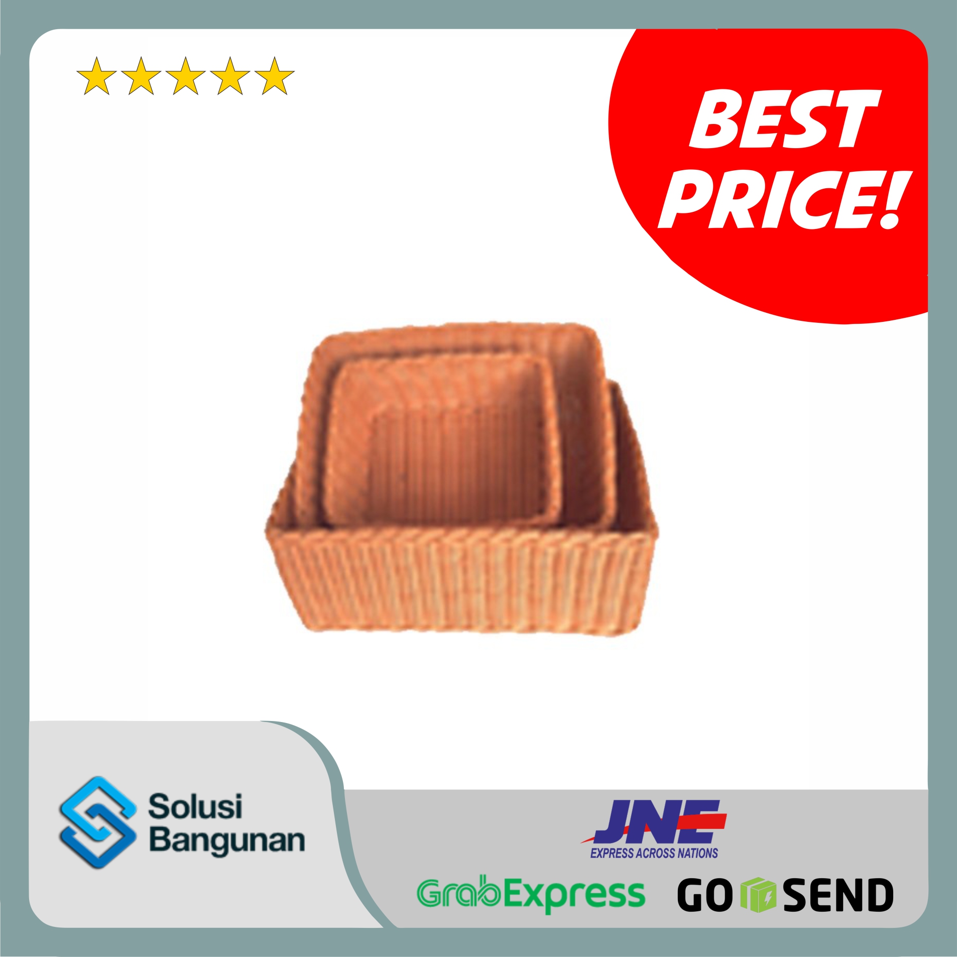 H776A2S - Palermo Nesting Totes Orange