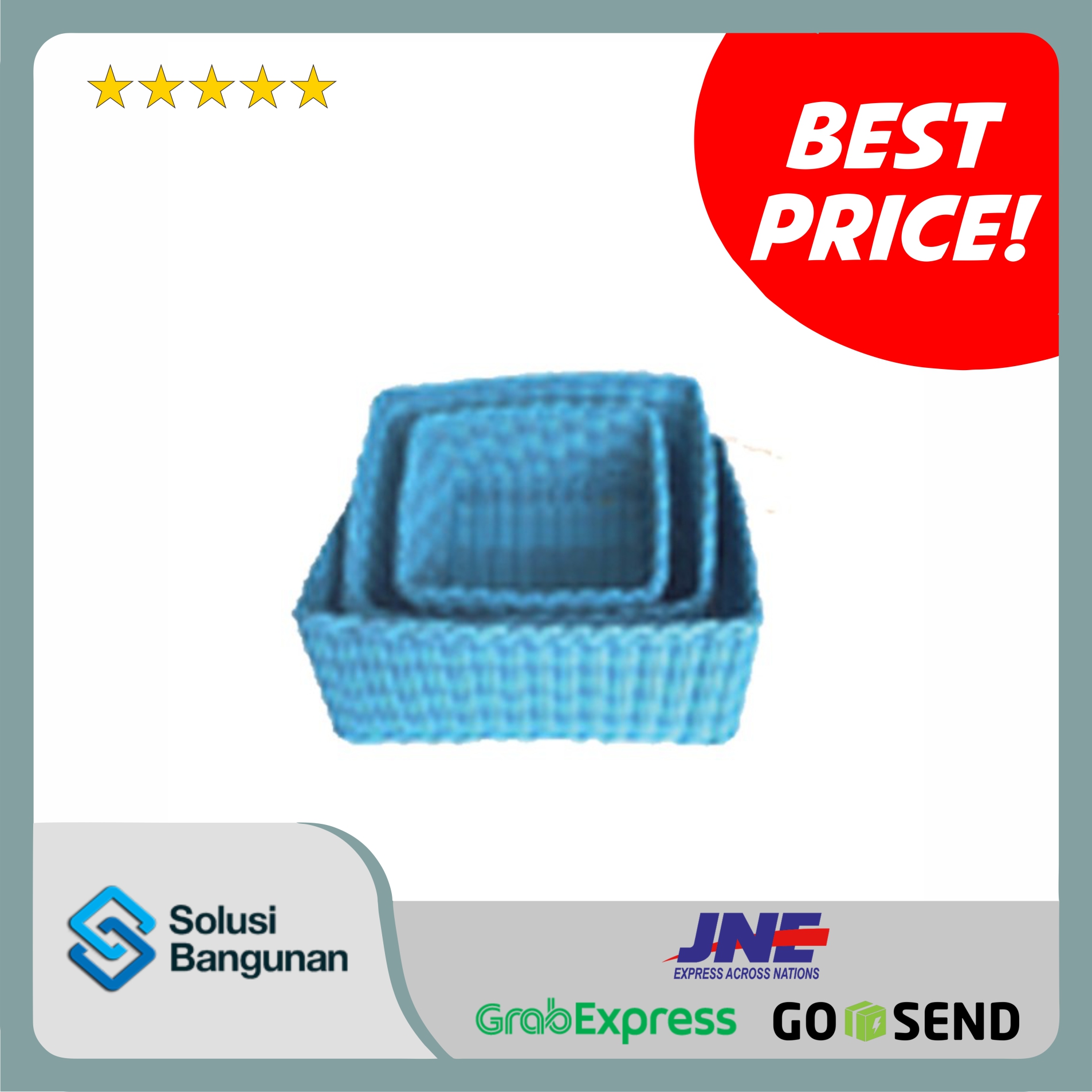 H779A2S - Palermo Nesting Totes Rich Blue