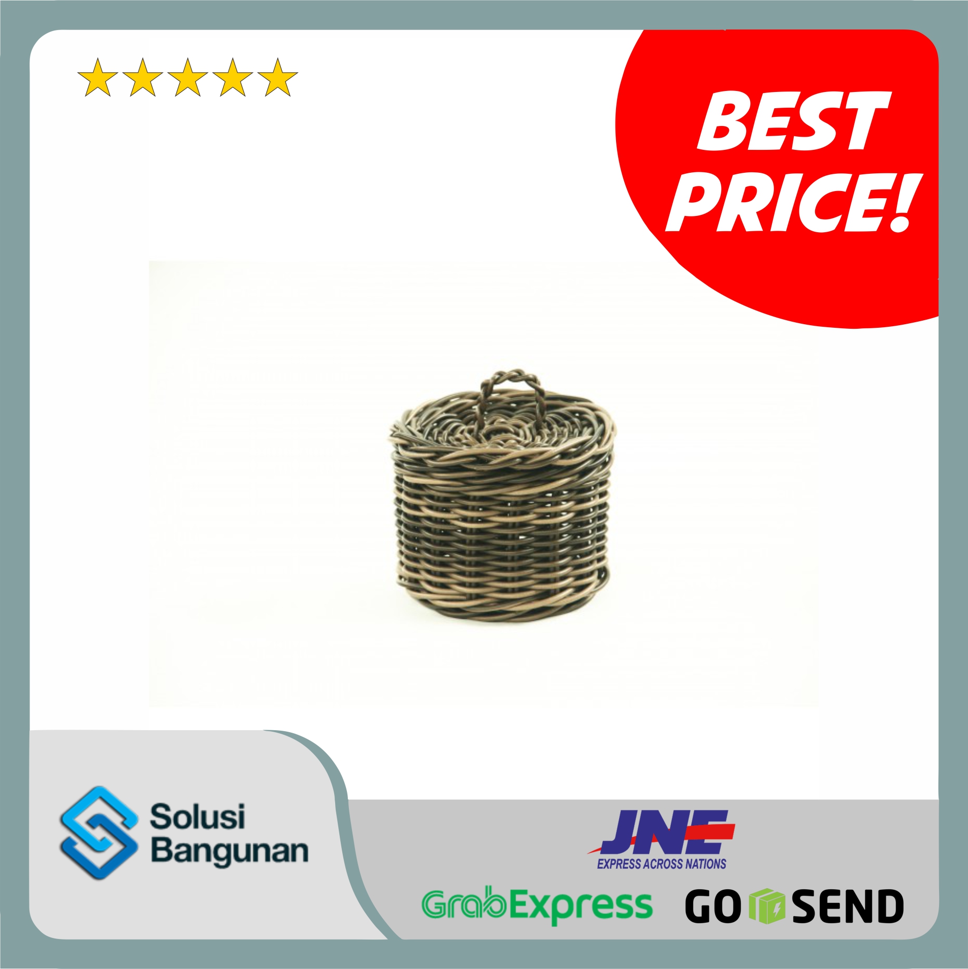 H380A5 - HC Hospitality Bath Canister Palm