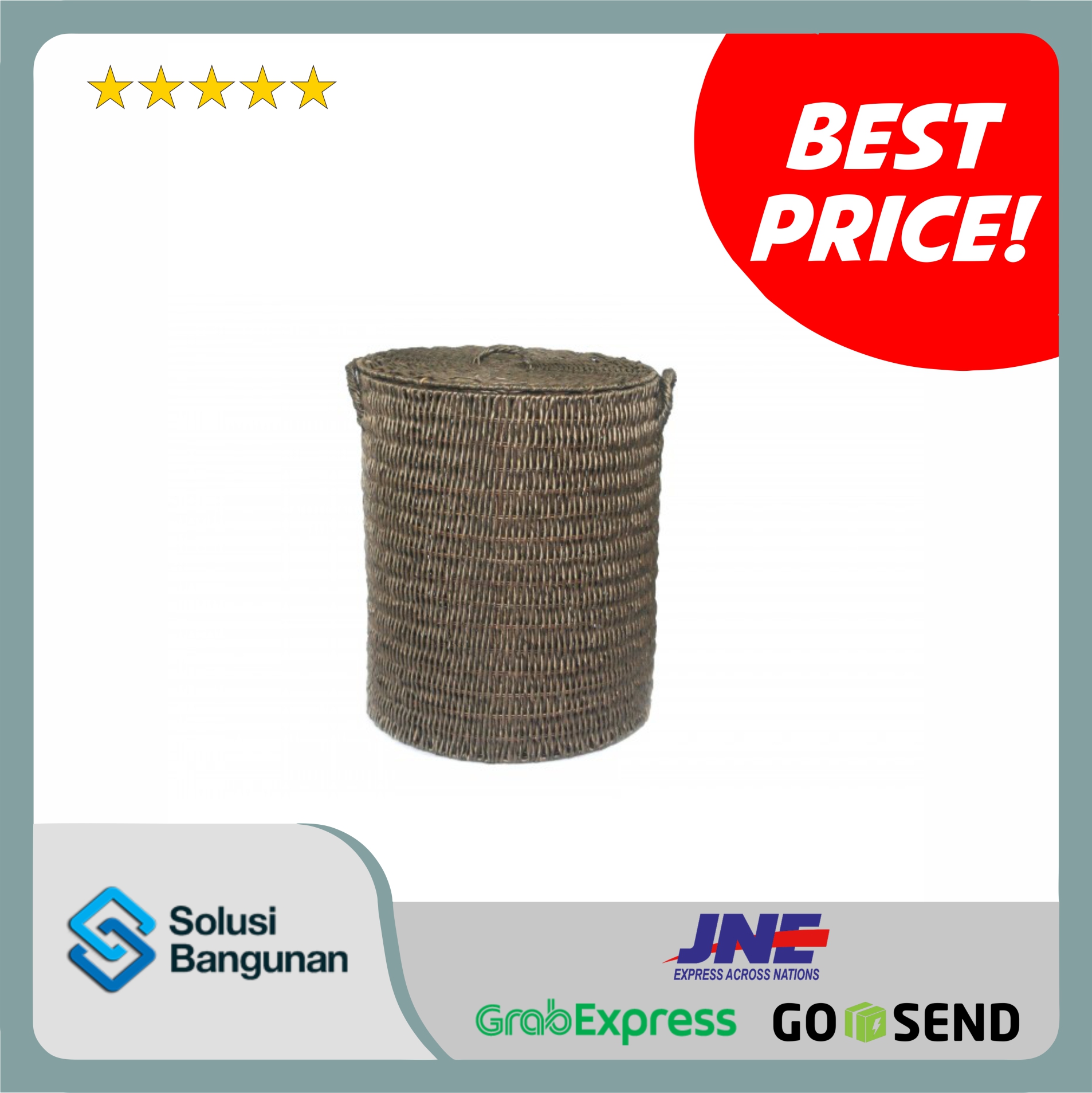 H401A5 - Hospitality Water Hyacinth Bath Hamper