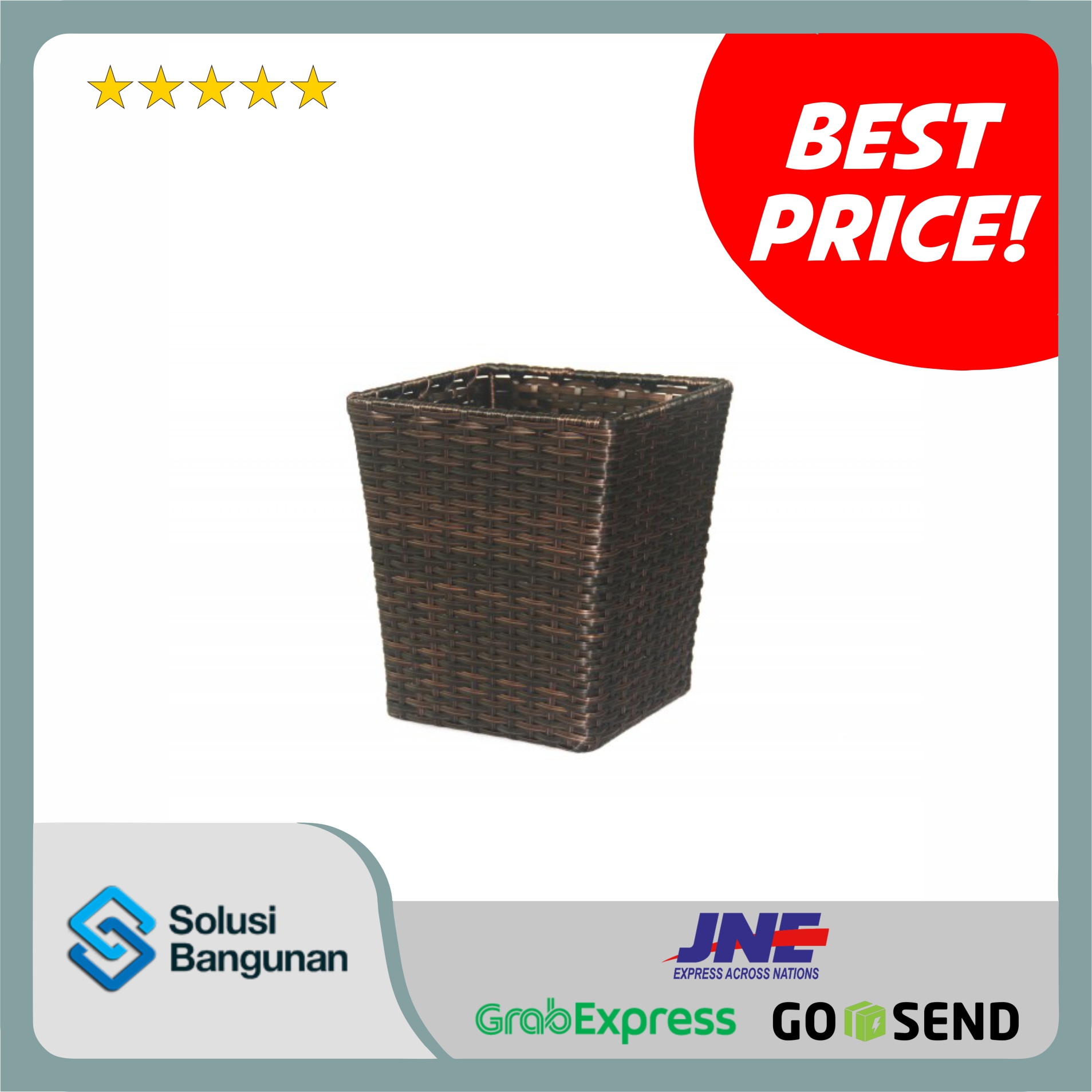 H412A5 - Hospitality Bath Peel Waste Basket