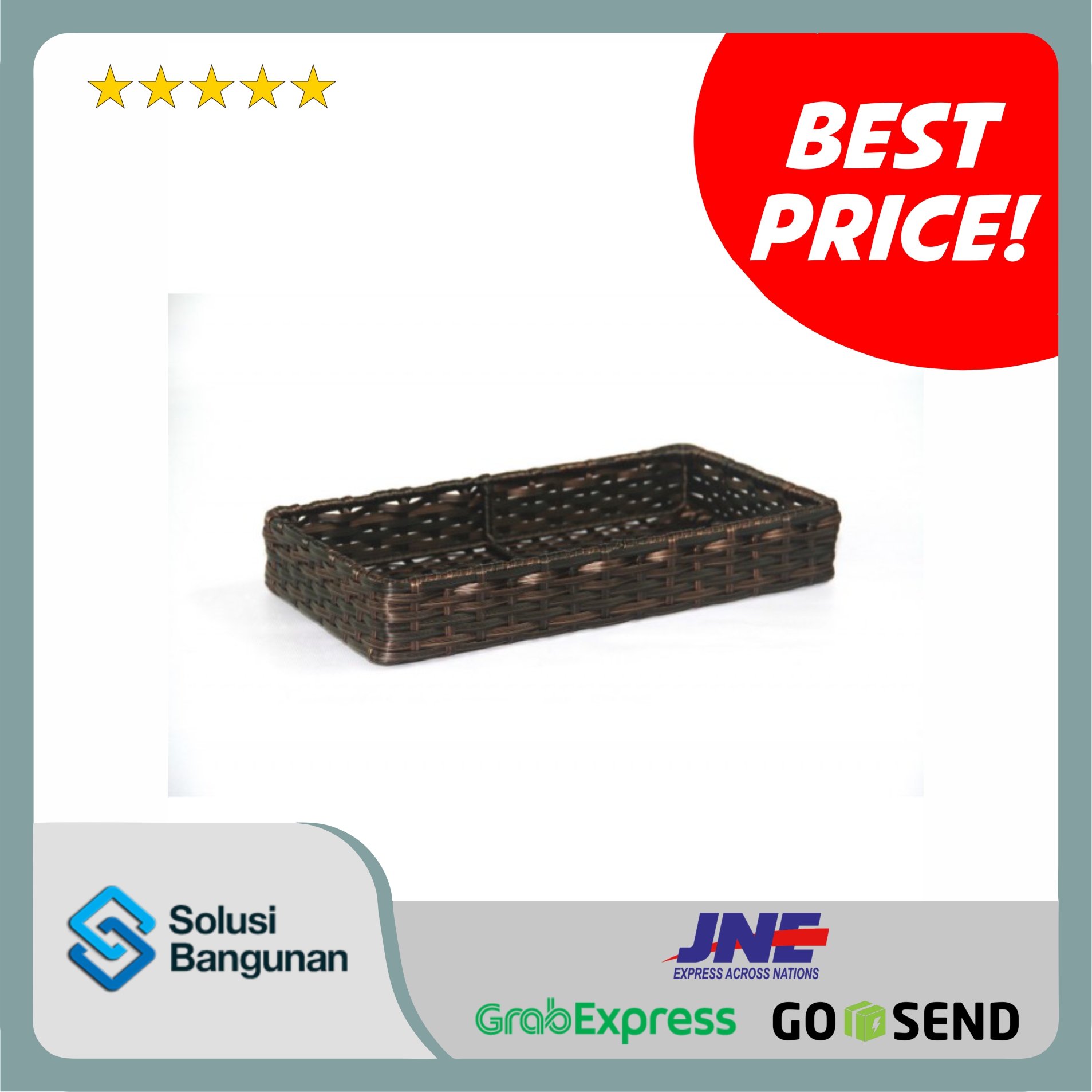 H557A10S - Square Display Basket Prussian Dark Bronze
