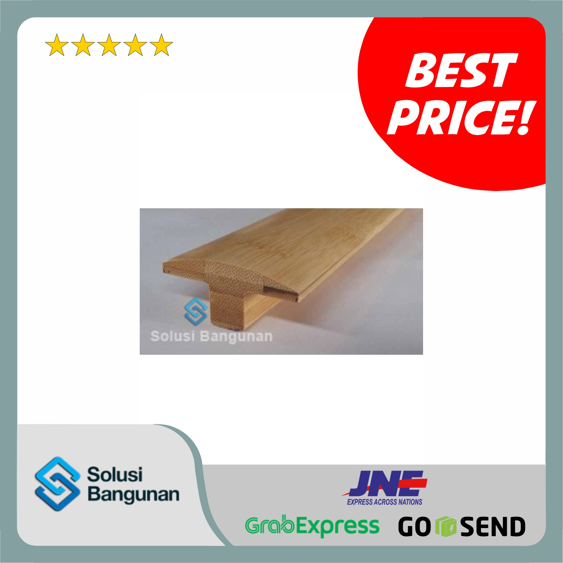 Ederra Horizontal Natural T-Molding