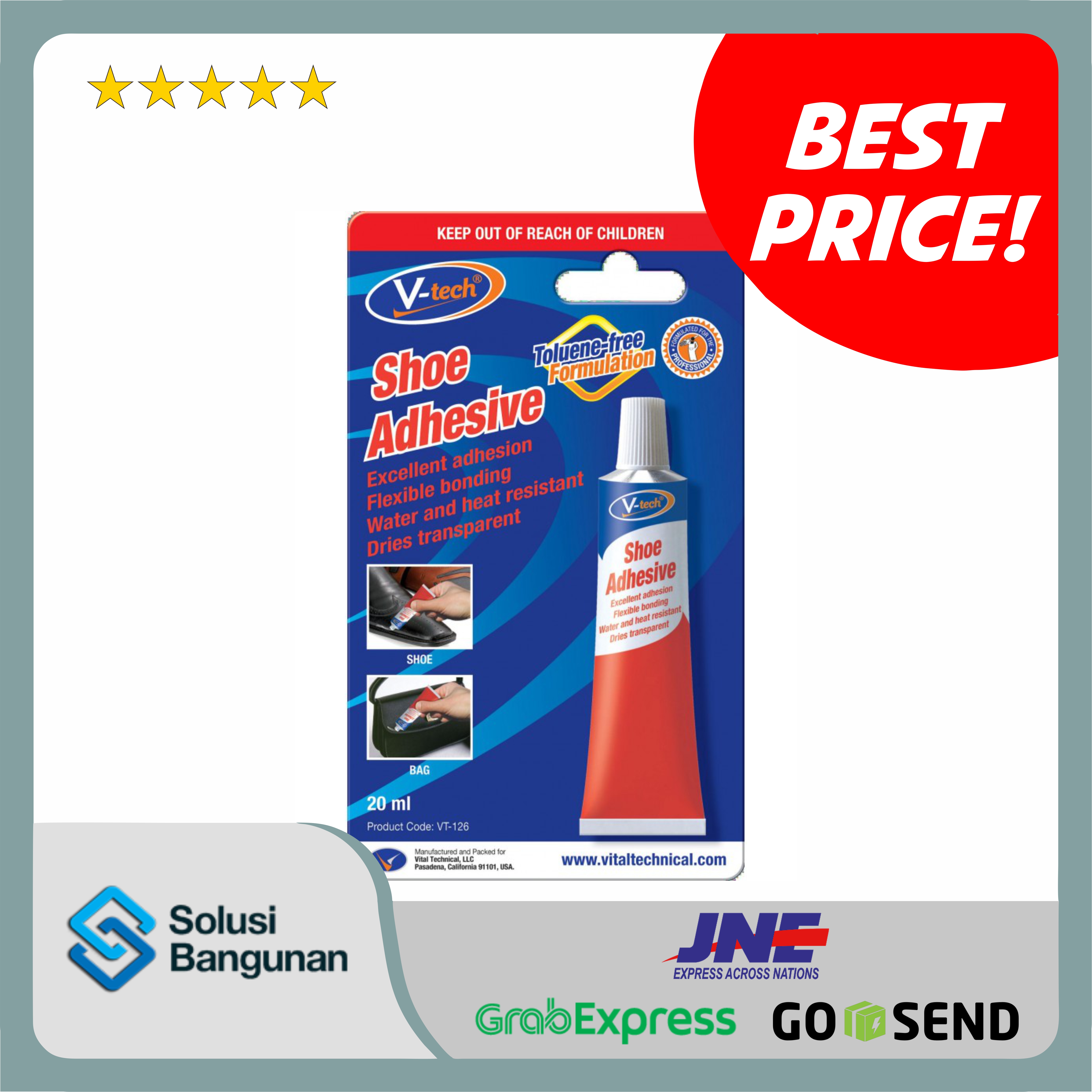 VT-126 SHOE ADHESIVE 20ML